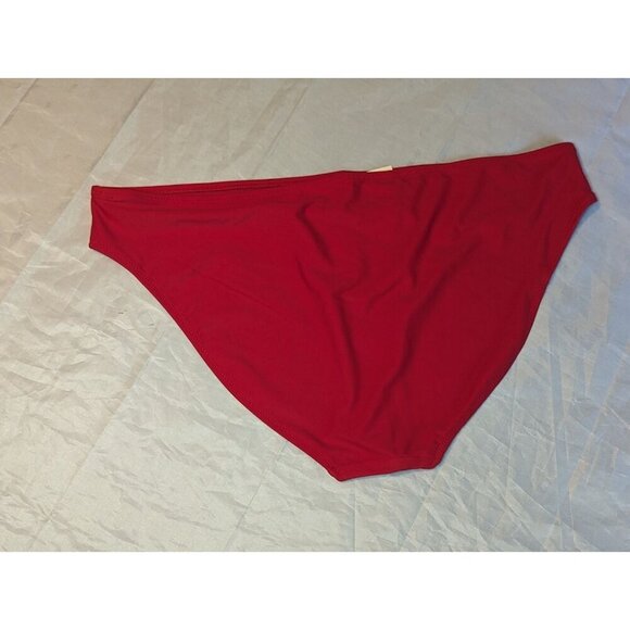 aerie bikini bottom Women's Size XXL Red Swimwear Bottoms NWT 1130 - Picture 7 of 11